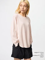WAFFLE CREW NECK T-SHIRT