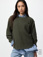 WAFFLE CREW NECK T-SHIRT