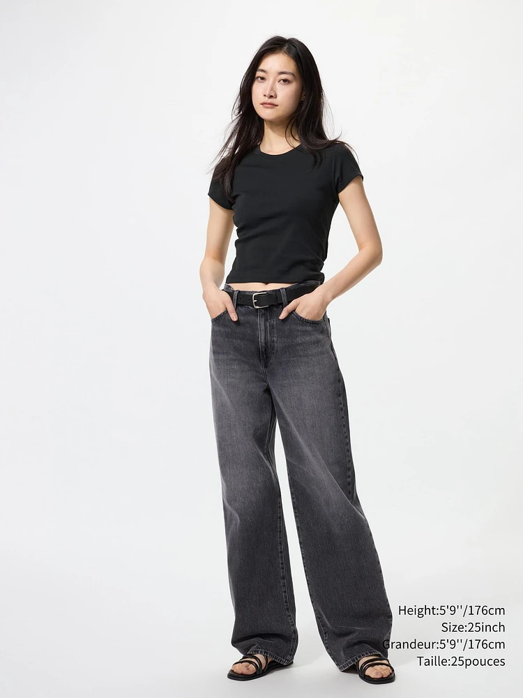 WIDE STRAIGHT JEANS | TALL