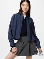 FLANNEL BOXY SHIRT