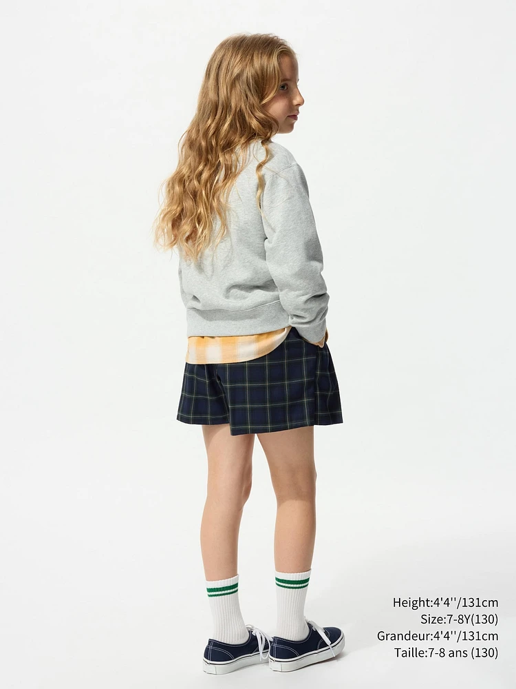 PLEATED MINI SKORT