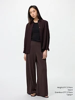 CREPE JERSEY STRAIGHT PANTS