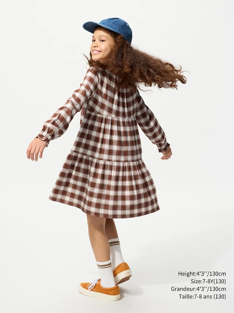 CHECKED DRESS
