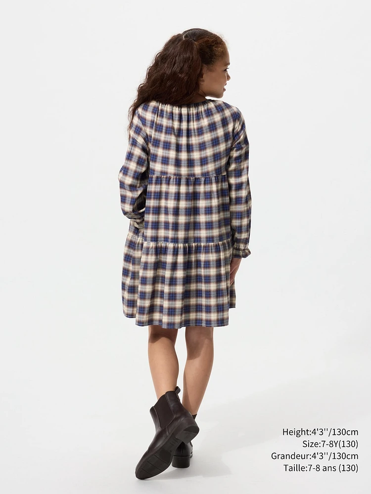 CHECKED DRESS