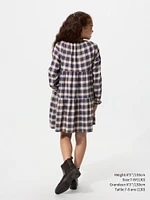 CHECKED DRESS