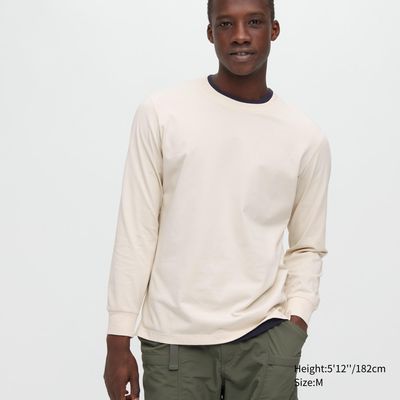 T-Shirt AIRism Coton Manches Longues
