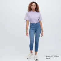 Pantalon Legging Denim Ultra Stretch Taille Haute