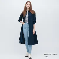 Robe Chemise Évasée En Coton