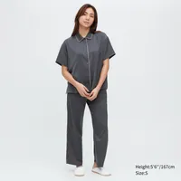 Pyjama En Satin Manches Courtes
