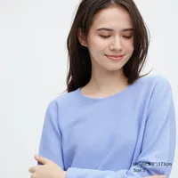 Pull En Coton Maille 3D Sans Couture Col Rond