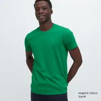 Dry Color Crew Neck Short-Sleeve T-Shirt