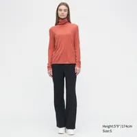 HEATTECH Fleece Turtleneck Long-Sleeve T-Shirt