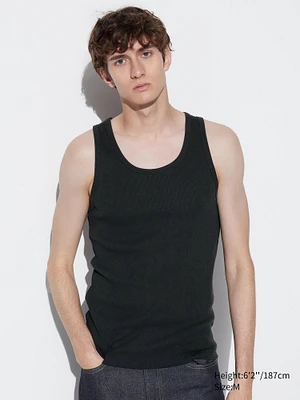 DRY Color Ribbed Tank Top