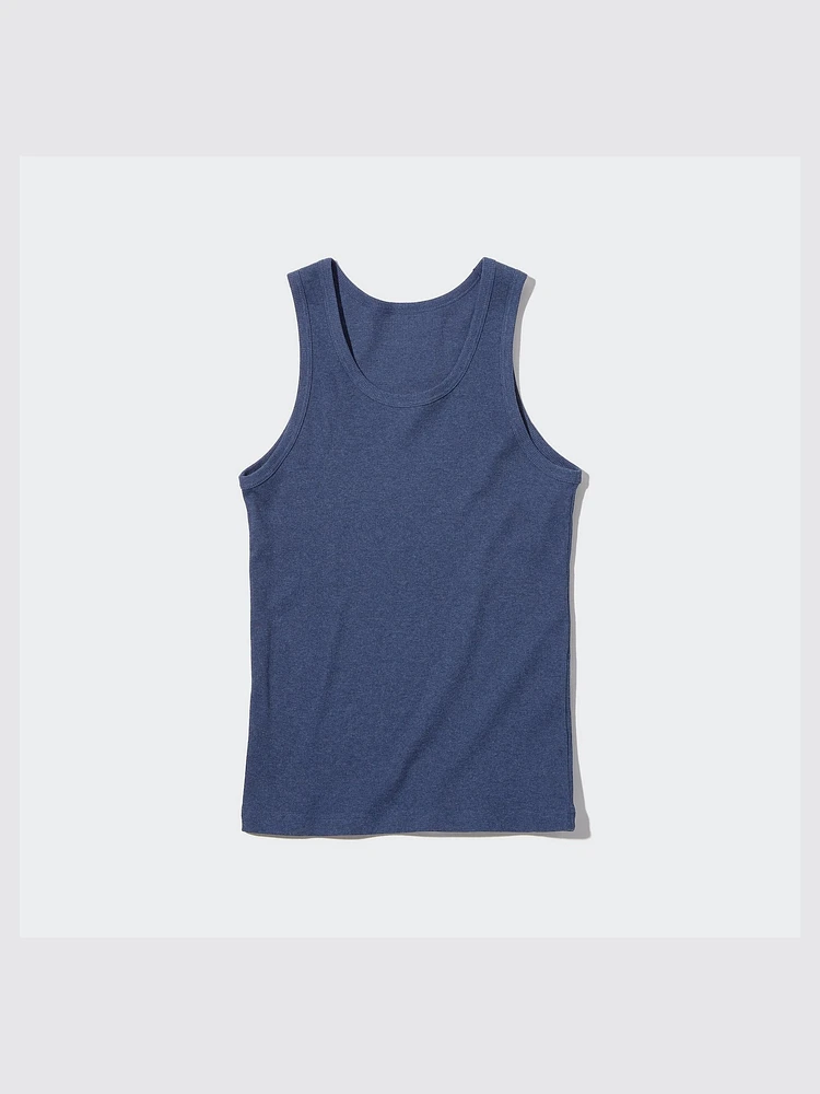 DRY Color Ribbed Tank Top