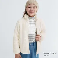 Fluffy Yarn Fleece Full-Zip Jacket