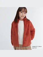 Fluffy Yarn Fleece Full-Zip Jacket