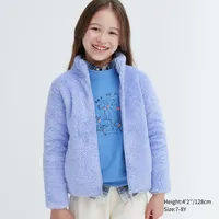 Fluffy Yarn Fleece Full-Zip Jacket