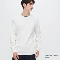 Brushed Cotton T-Shirt | Long Sleeve