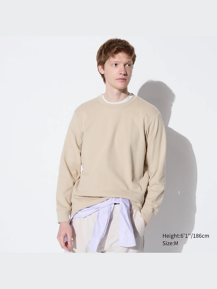 Brushed Cotton T-Shirt | Long Sleeve