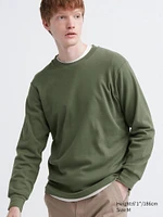 Brushed Cotton T-Shirt | Long Sleeve