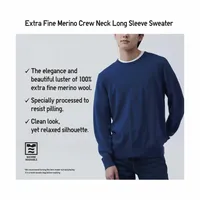 Ultra-fine Merino Wool Crewneck