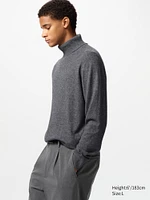 Cashmere Turtleneck Long-Sleeve Sweater (2022 Edition)