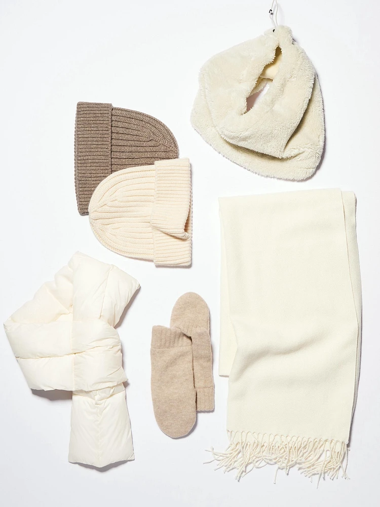HEATTECH Fluffy Yarn Fleece Neck Warmer