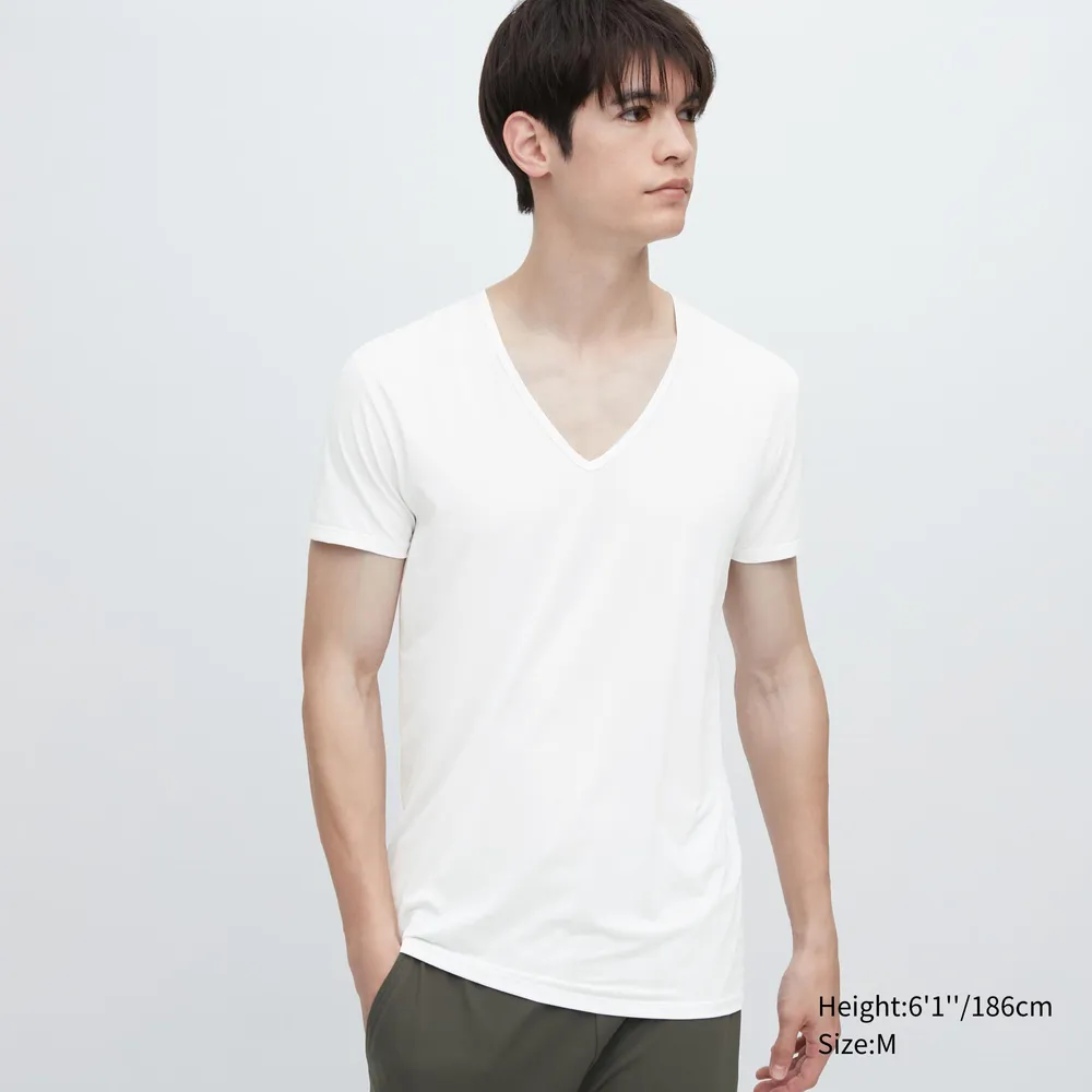 AIRism V-Neck T-Shirt