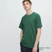 AIRism Cotton Crew Neck T-Shirt