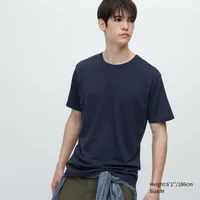 AIRism Cotton Crew Neck T-Shirt