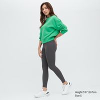 Women's UNIQLO US Airism Uv Protection Pocketed Soft Leggings with  Quick-Drying