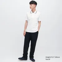 Dry Pique Short-Sleeve Polo Shirt