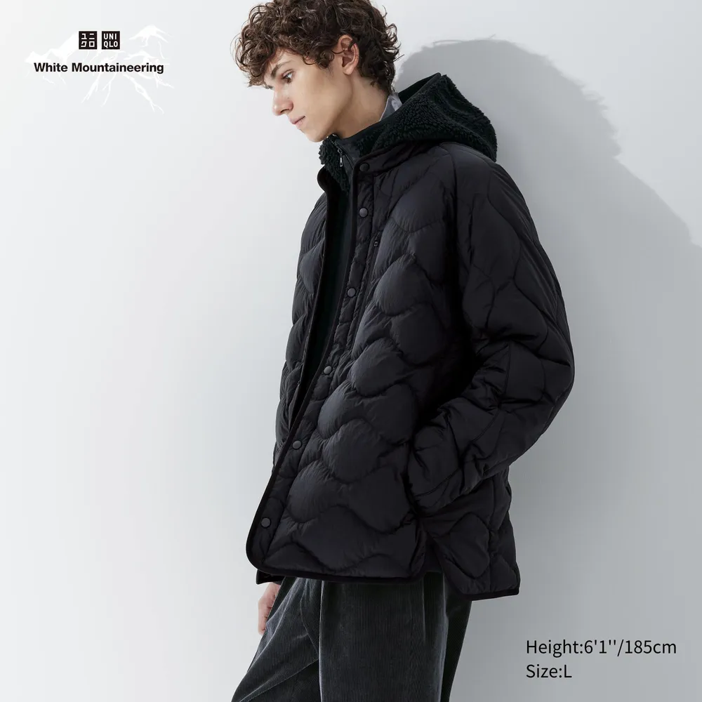 Check styling ideas for「Ultra Light Down Wave-Quilted Jacket