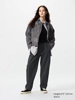 Cotton Relaxed Ankle Pants