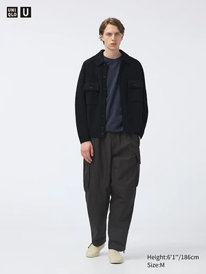 Wide Parachute Cargo Pants