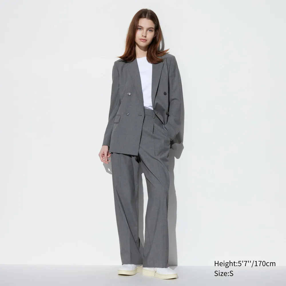 Pleated Wide Pants