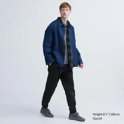 UNIQLO COTTON RELAXED RIBBED JOGGER PANTS