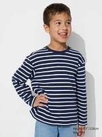 Soft Brushed Striped T-Shirt | Long Sleeve