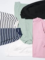 Soft Brushed Striped T-Shirt | Long Sleeve