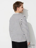 Soft Brushed Striped T-Shirt | Long Sleeve