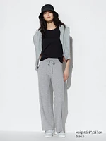 Washable Knit Ribbed Pants