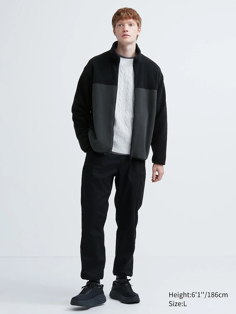 Fleece Full-Zip Jacket | Color Block