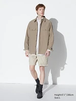 Jersey Utility Overshirt