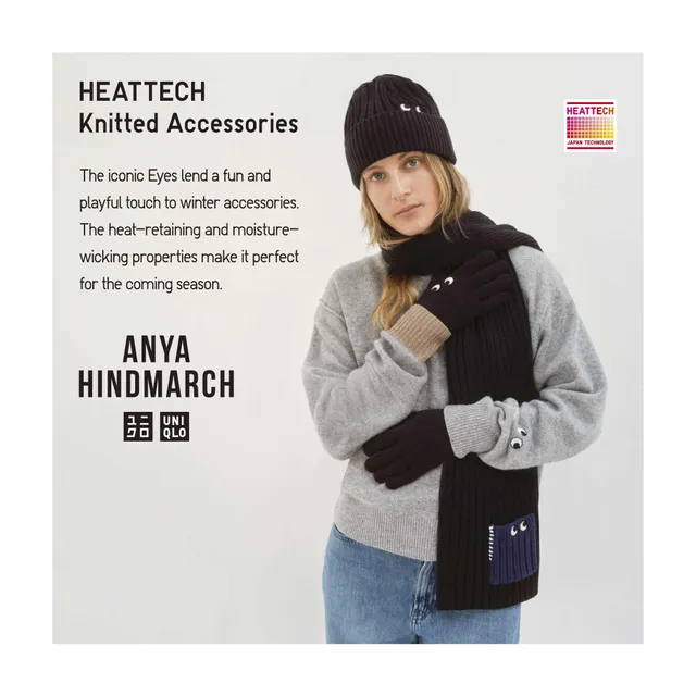 UNIQLO HEATTECH Lined Padded Scarf