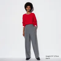 Wide-Fit Pleated Pants (Tall)