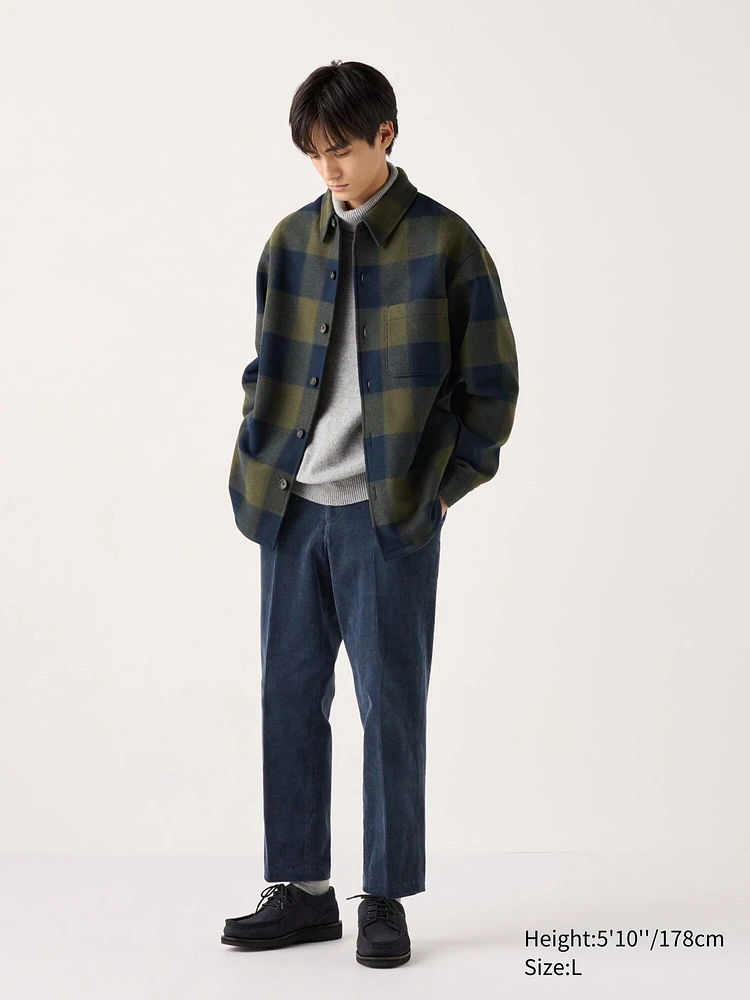Smart Ankle Pants | Corduroy