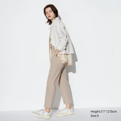 UNIQLO Smart Ankle Pants (2-Way Stretch, Cotton)