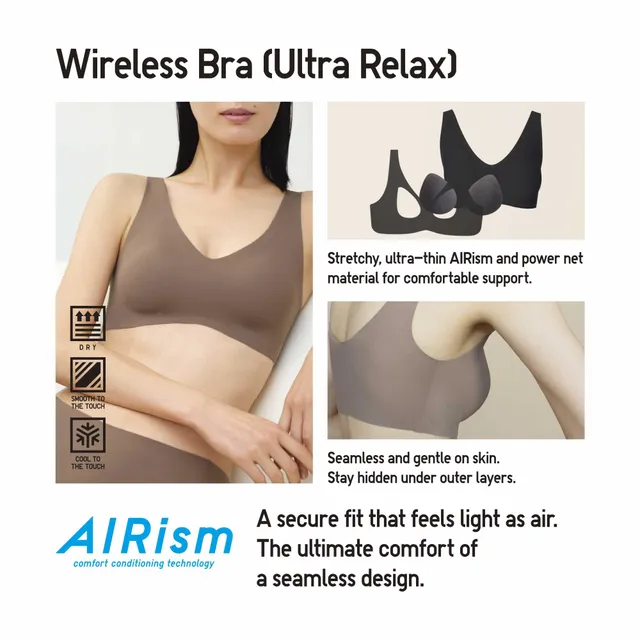 UNIQLO Wireless Bra (Ultra Relax)