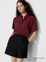 Rayon Blouse | Short Sleeve