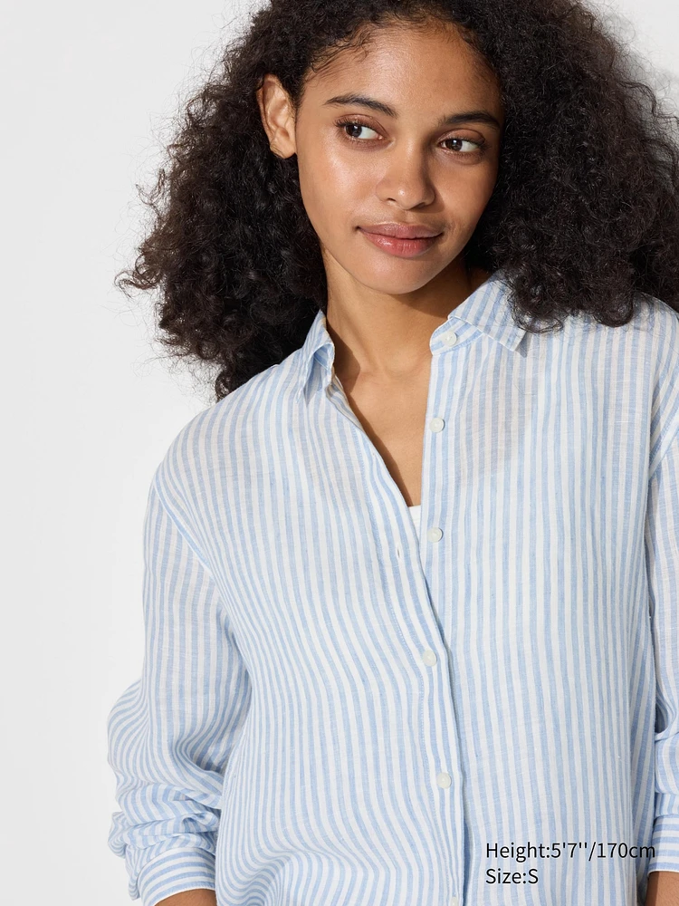 Premium Linen Shirt | Striped